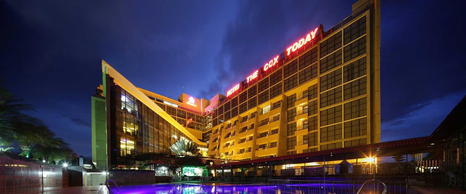 Hotel at night